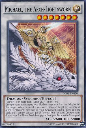 Michael, the Arch-Lightsworn - OP01-EN020 - Common available at 401 Games Canada