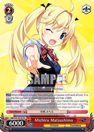 Michiru Matsushima - GRI/S72-TE16 - Trial Deck available at 401 Games Canada