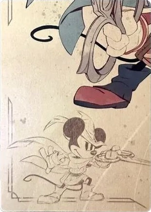 Mickey Mouse - Brave Little Tailor Puzzle Insert (Bottom Left) available at 401 Games Canada