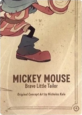 Mickey Mouse - Brave Little Tailor Puzzle Insert (Bottom Right) available at 401 Games Canada