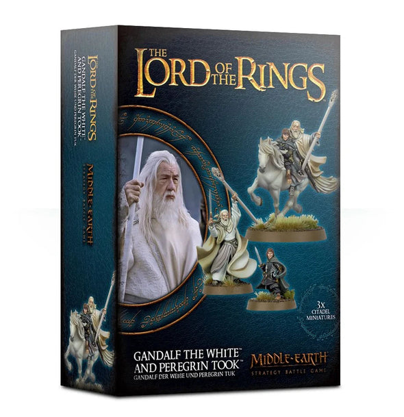 Middle-Earth Strategy Battle Game - Gandalf the White and Peregrin Took available at 401 Games Canada