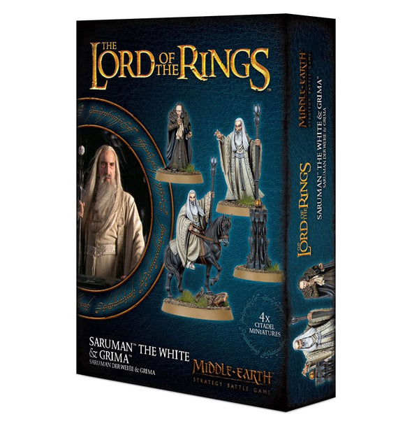 Middle-Earth Strategy Battle Game - Saruman the White & Gríma available at 401 Games Canada