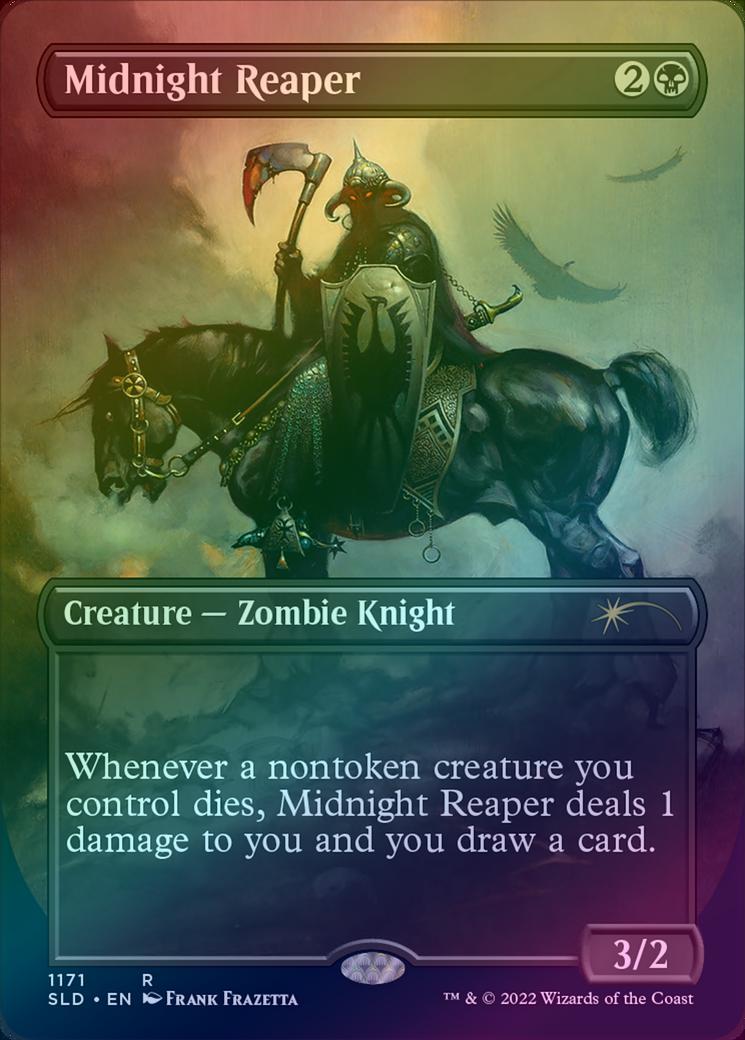 401 Games Canada - Midnight Reaper - The Art of Frank Frazetta Secret Lair (Foil) (SLD) 401 Games Canada - Midnight Reaper - The Art of Frank Frazetta Secret Lair (Foil) (SLD)