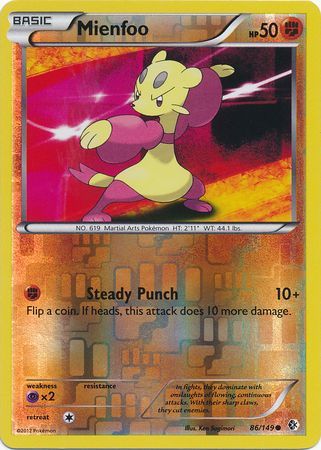 Mienfoo - 86/149 - Common - Reverse Holo available at 401 Games Canada