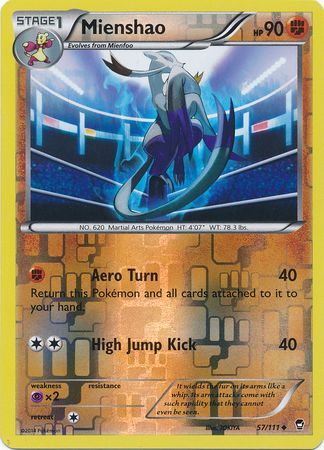 Mienshao - 57/111 - Uncommon - Reverse Holo available at 401 Games Canada