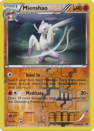 Mienshao - 68/99 - Uncommon - Reverse Holo available at 401 Games Canada