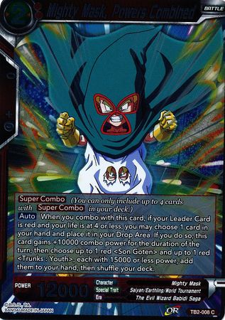 Mighty Mask, Powers Combined - TB2-008 - Common (FOIL) available at 401 Games Canada