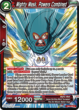 Mighty Mask, Powers Combined - TB2-008 - Common available at 401 Games Canada