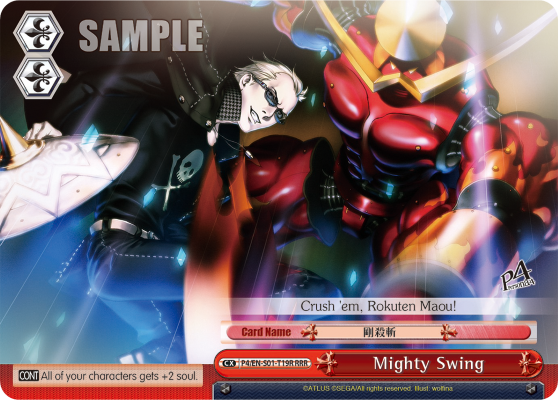 Mighty Swing - P4/EN-S01-T19R - Triple Rare available at 401 Games Canada