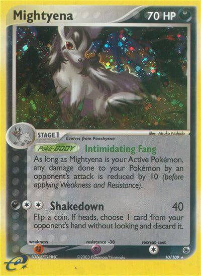 Mightyena - 10/109 - Holo Rare available at 401 Games Canada