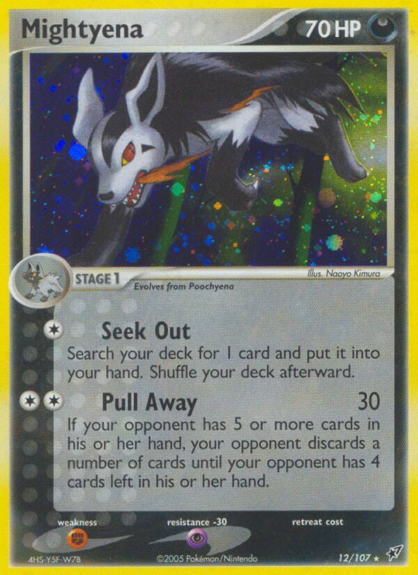 Mightyena - 12/107 - Holo Rare available at 401 Games Canada