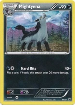 Mightyena - 17/39 - Common available at 401 Games Canada