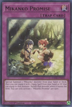 Mikanko Promise - AMDE-EN035 - Rare - 1st Edition available at 401 Games Canada
