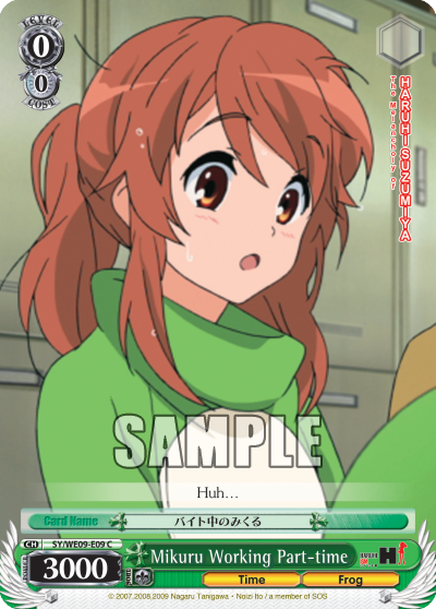 Mikuru Working Part-time - SY-WE09-E09 - Common available at 401 Games Canada