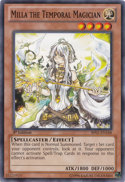 Milla the Temporal Magician - BP01-EN168 - Common - 1st Edition available at 401 Games Canada