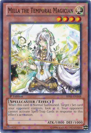 Milla the Temporal Magician - BP01-EN168 - Starfoil Rare - 1st Edition available at 401 Games Canada