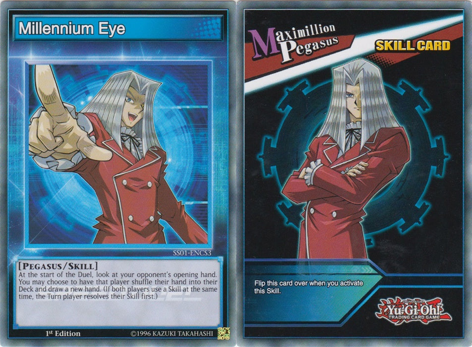 401 Games Canada - Millennium Eye - SS01-ENCS3 - Common - 1st Edition (Skill Card) 401 Games Canada - Millennium Eye - SS01-ENCS3 - Common - 1st Edition (Skill Card)