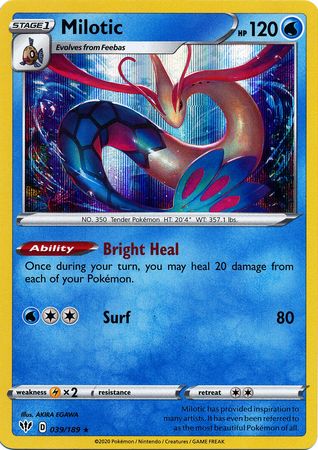 Milotic - 039/189 - Holo Rare available at 401 Games Canada