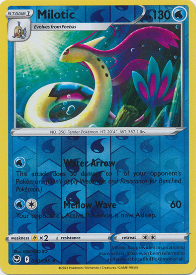 Milotic - 040/195 - Rare - Reverse Holo available at 401 Games Canada