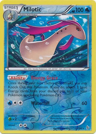 Milotic - 23/106 - Holo Rare - Reverse Holo available at 401 Games Canada