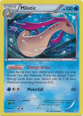 Milotic - 23/106 - Holo Rare available at 401 Games Canada