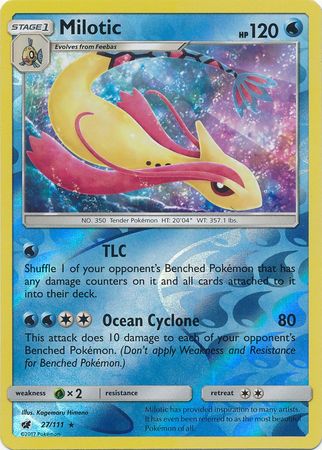 Milotic - 27/111 - Holo Rare - Reverse Holo available at 401 Games Canada