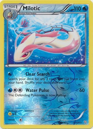 Milotic - 28/124 - Holo Rare - Reverse Holo available at 401 Games Canada
