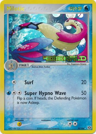 Milotic - 8/106 - Holo Rare - Reverse Holo available at 401 Games Canada