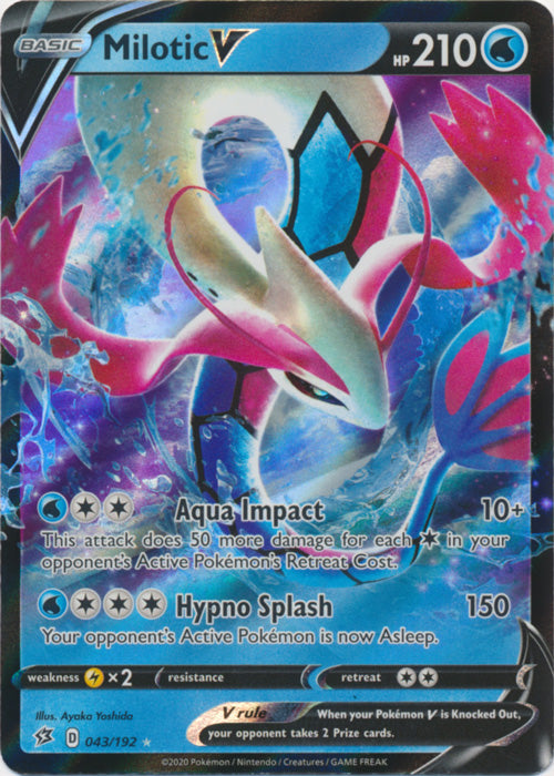 Milotic V - 043/192 - Ultra Rare available at 401 Games Canada