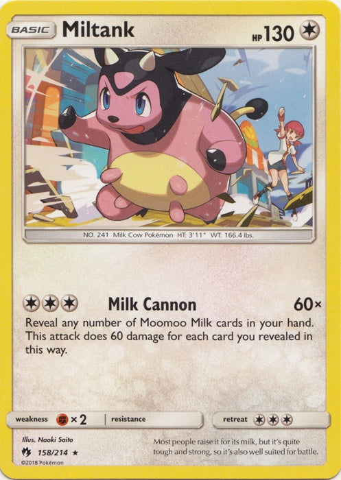 Miltank - 158/214 available at 401 Games Canada