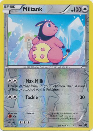 Miltank - 93/116 - Uncommon - Reverse Holo available at 401 Games Canada