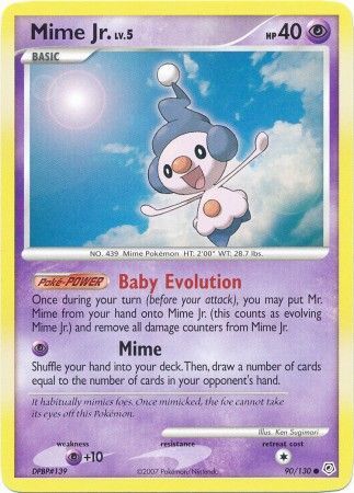 Mime Jr. - 90/130 - Common available at 401 Games Canada
