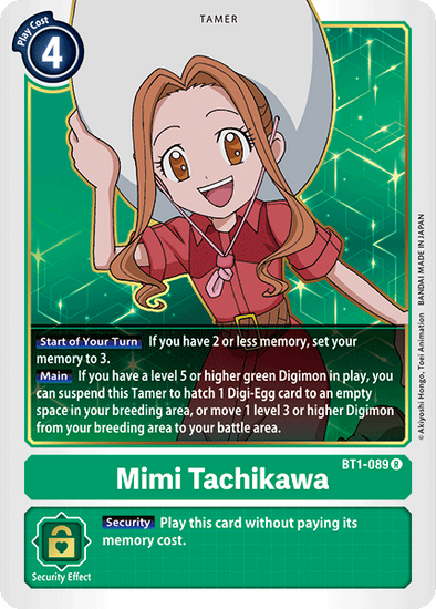 Mimi Tachikawa - BT1-089 - Rare available at 401 Games Canada