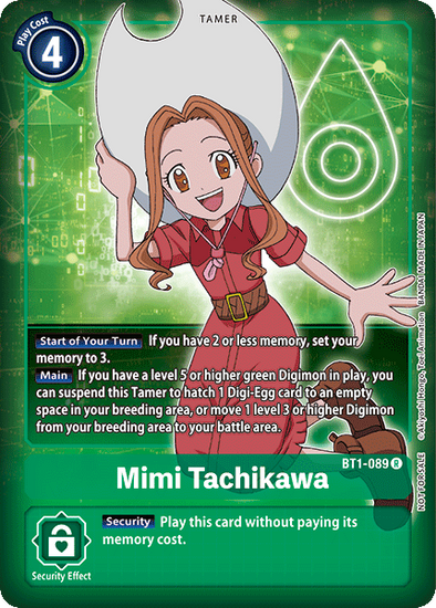 Mimi Tachikawa (Box Topper) - BT1-089 - Rare available at 401 Games Canada