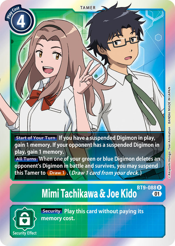 Mimi Tachikawa & Joe Kido - BT9-088 - Rare available at 401 Games Canada