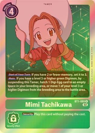 Mimi Tachikawa (Resurgence Booster Reprint) - BT1-089 - Rare (Foil) available at 401 Games Canada