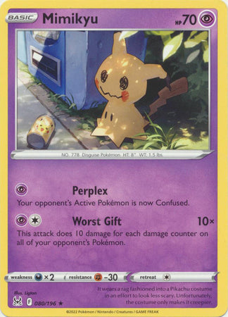 Mimikyu - 080/196 - Rare available at 401 Games Canada