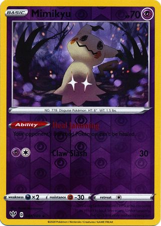 Mimikyu - 081/189 - Rare - Reverse Holo available at 401 Games Canada