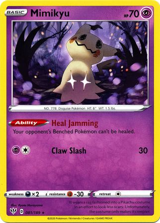 Mimikyu - 081/189 - Rare available at 401 Games Canada