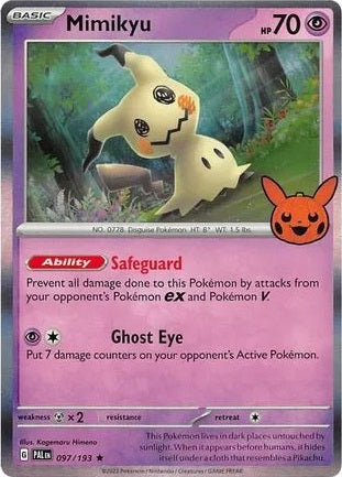 Mimikyu - 097/193 - Holo Promo (Trick or Trade BOOster Bundle) available at 401 Games Canada