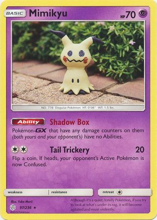 Mimikyu - 97/236 - Rare available at 401 Games Canada