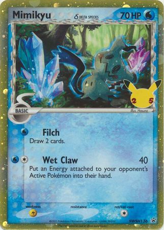 Mimikyu (Delta Species) - SWSH136 - Holo Promo available at 401 Games Canada