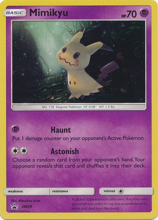 Mimikyu - SM29 - Holo Promo available at 401 Games Canada