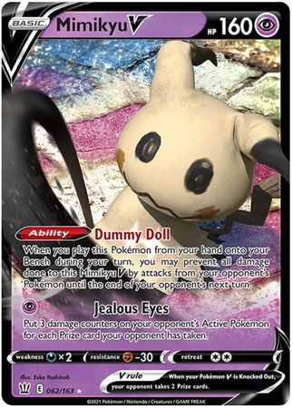 Mimikyu V - 062/163 - Ultra Rare available at 401 Games Canada