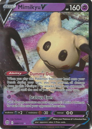 Mimikyu V - 068/172 - Ultra Rare available at 401 Games Canada