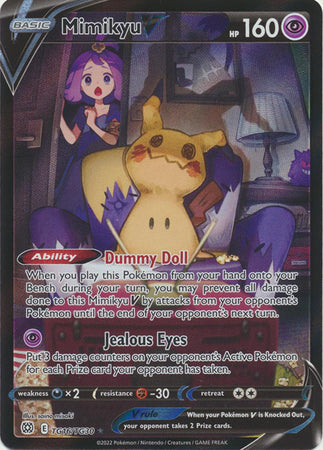 Mimikyu V - TG16/TG30 - Ultra Rare available at 401 Games Canada