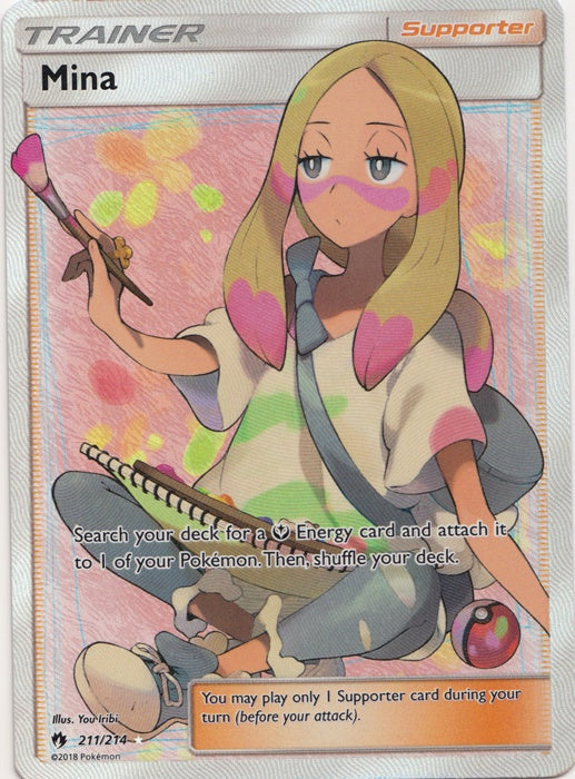 Mina - 211/214 - Full Art Ultra Rare available at 401 Games Canada