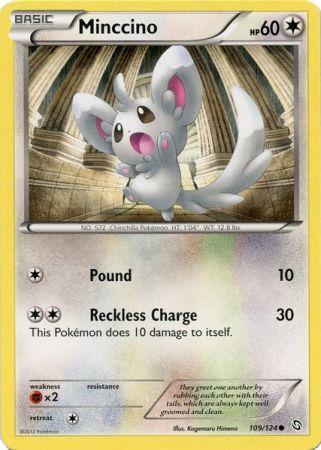 Minccino - 109/124 - Common