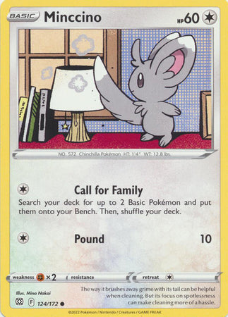 Minccino - 124/172 - Common available at 401 Games Canada