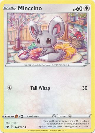 Minccino - 146/202 - Common available at 401 Games Canada